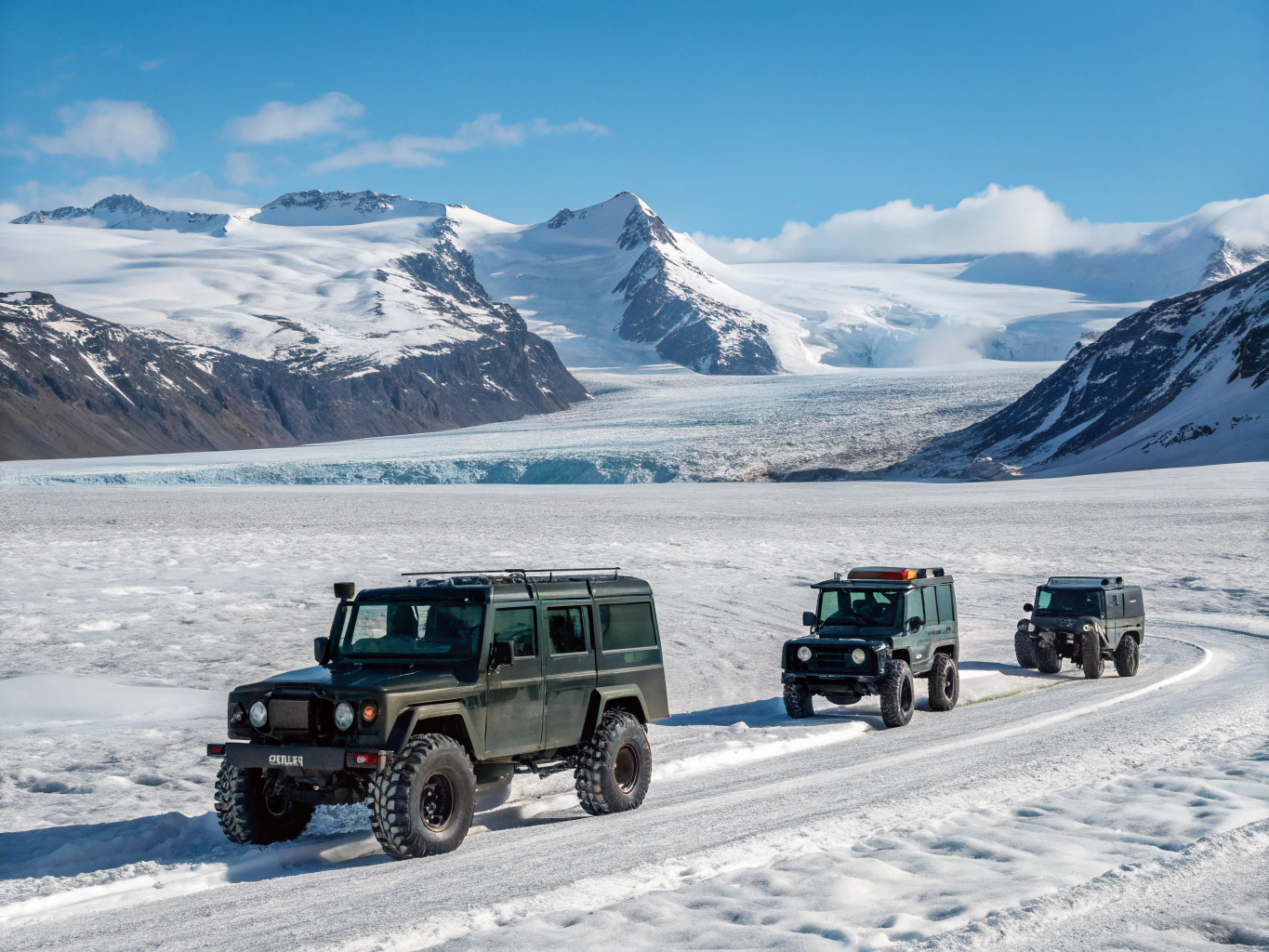 Extreme South-to-North Ice Crossing